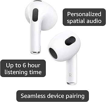 Amazon.com: Apple AirPods (3rd Generation) Wireless Ear Buds